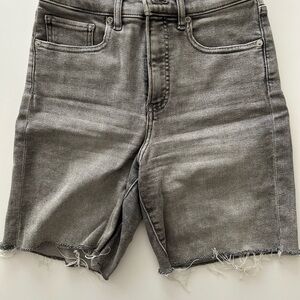 Express Gray Jean Shorts for Women